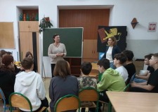Powiększ zdjęcie Spotkanie z młodzieżą