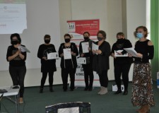 Powiększ zdjęcie Nagrodzone osoby w ramach konkursu wolontariat grupowy.