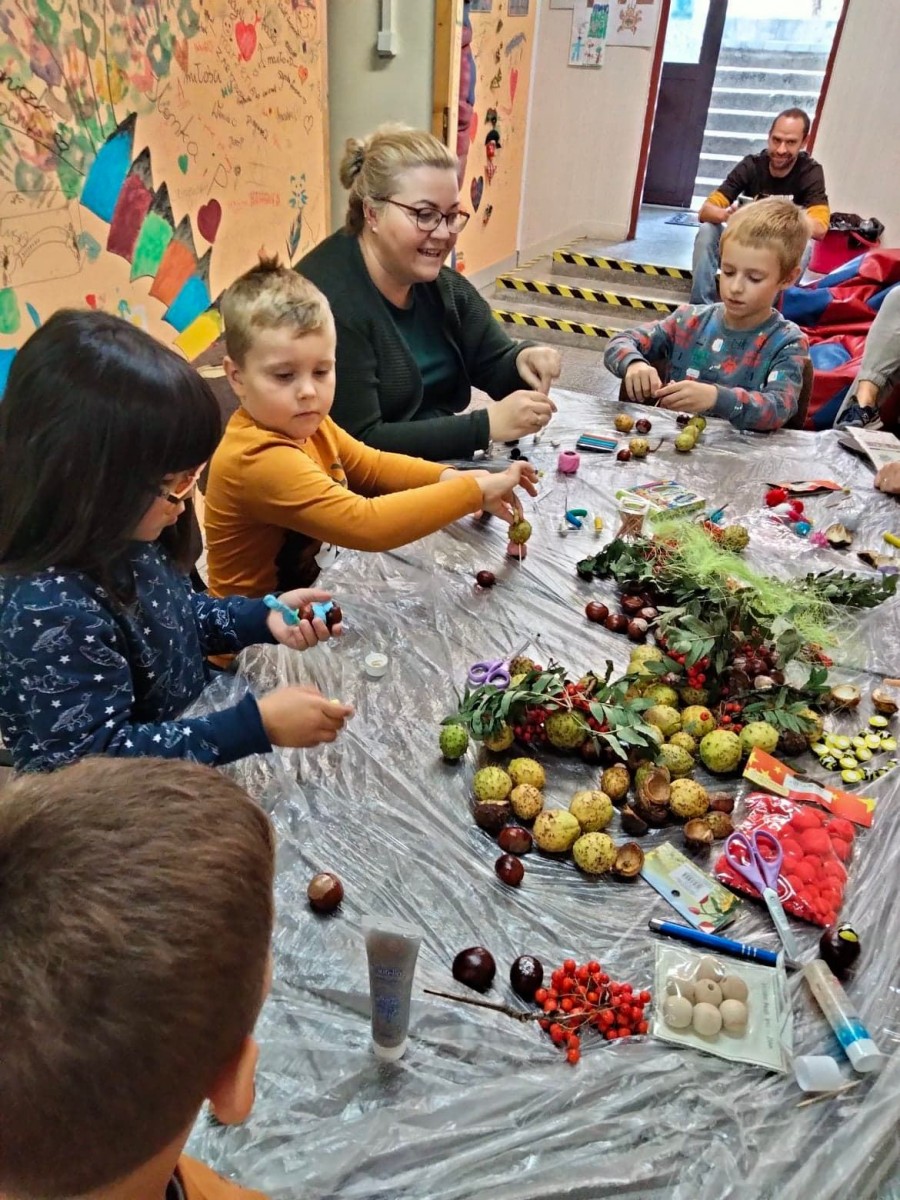 Wspólnie spędzony czas rodziców z dziećmi.