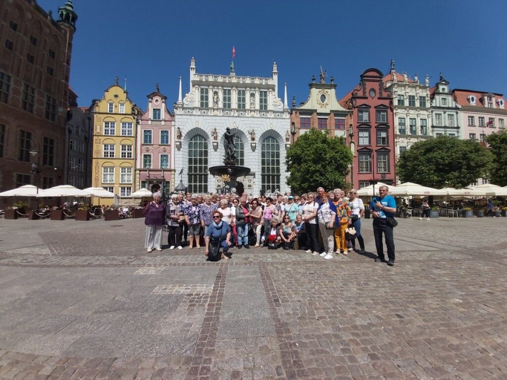 Fontanna Neptuna w Gdańsku.