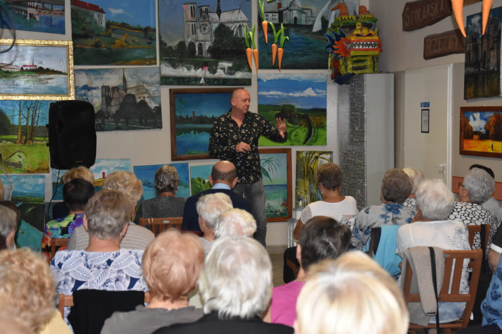 Spotkanie z aktorem Pawłem Burczykiem