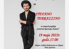Powiększ zdjęcie Plakat - zaproszenie na muzyczno - taneczny wieczór ze Stefano Terrazzino